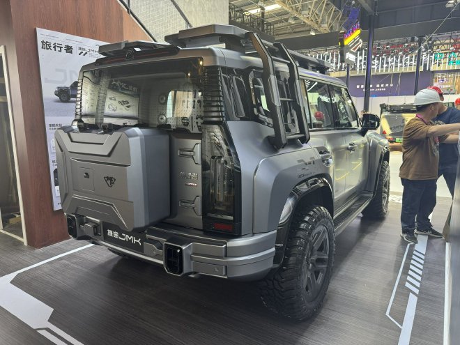 2024 Beijing Auto Show: Jietu all-in-one hybrid off-road products unveiled.