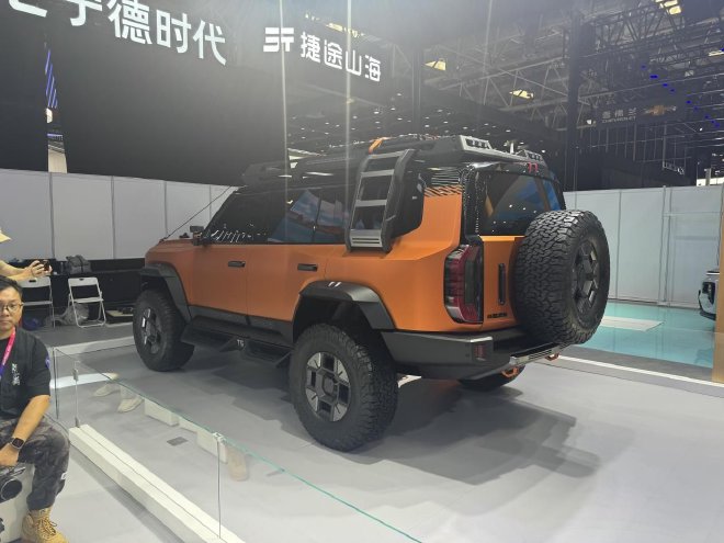 2024 Beijing Auto Show: Jietu all-in-one hybrid off-road products unveiled.