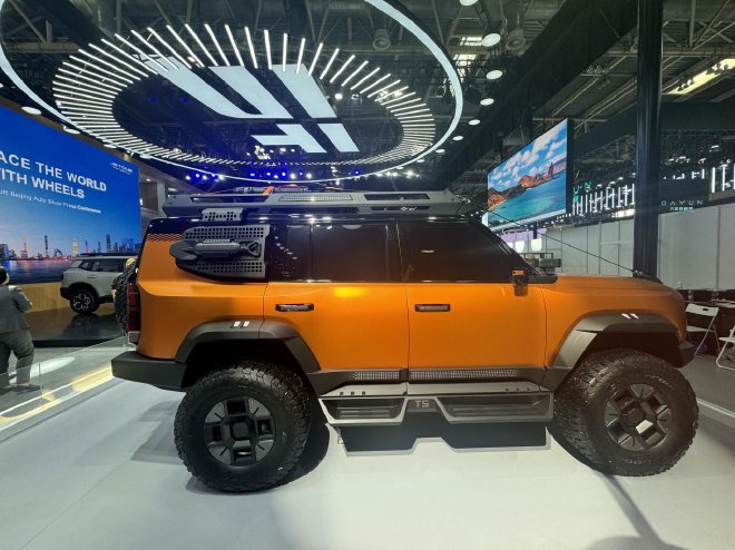 2024 Beijing Auto Show: Jietu all-in-one hybrid off-road products unveiled.